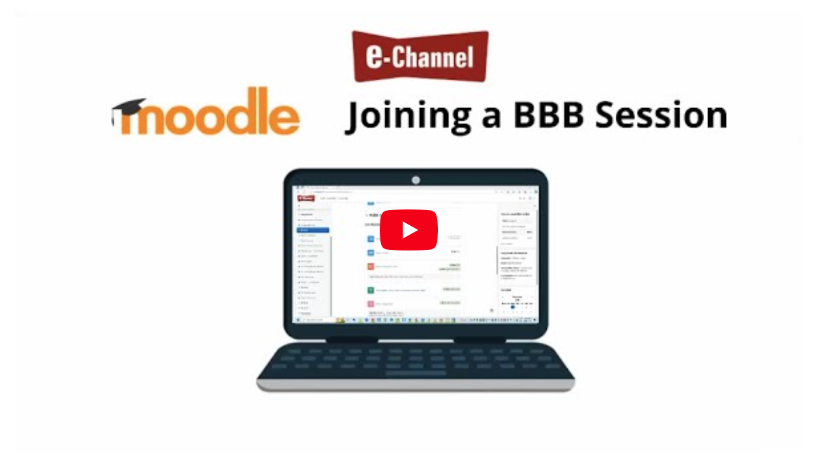 Logging into BBB in Moodle (en anglais)