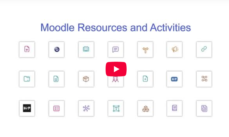 Common Activities in e-Channel Moodle 4 5